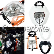 Nakasone duke Head Lamp With Mask Complete Set KTM Duke 200 390 Head Lamp duke