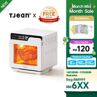 TJean LumiBake S1 Pro 18L Steam Oven I Visual Color Display I 8 Major Basic Modes I 47 Function Menu