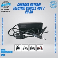 Electric Motorcycle Charger 48 v 20 Ah Battery Charger Home Portable Adapter Charger