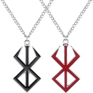 Berserk Necklace, Behelit Chain, Anime-inspired Men's Jewelry, Berserker Pendant Ideal Gift for Fans