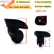 A20-JYL Heavy Duty Luggage Wheels Replacement - Shockproof Trolley Spinner Kit 2pcs, Universal Suitc