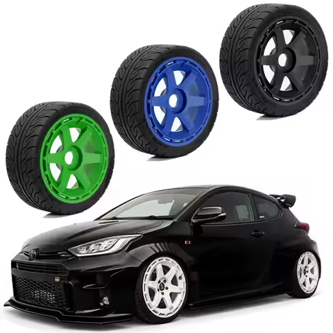 1/8 WRC Rally Tires & Wheel Rims 17mm Hex for 1:7 RC Car Arrma HSP HPI Traxxas MXJ KKPIT Losi Kyosho