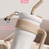 Saveme- 1250Ml Jumbo Stainless Steel Tumbler Hot Cold Colorful Aesthetic Bottle