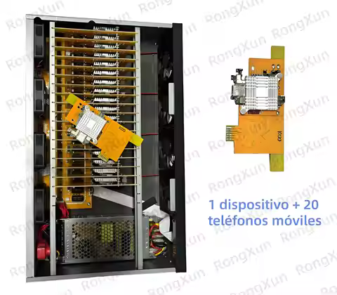 20PCS Mobile Phone Motherboard Box PHONE FARM BOX Farming System Software Chassis Click Farm Box Pho