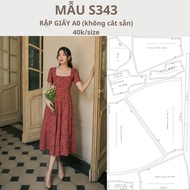 A0 PAPER SHEET CODE S343 (NOT A PAPER)