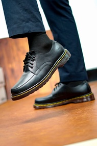 SABANG - SEPATU PENNY LOAFERS PIA KULIT FORMAL - PANTOFEL DOCMART BRANDED FULL BLACK COWOK KERJA KAN