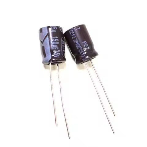 50pcs 150uF 35V 150MFD 35Volt 8*12mm Aluminum Electrolytic Capacitor Radial 150mf35v 150uf35v 35v150