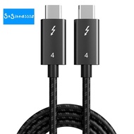 【stsjhtdsss2.sg】For Thunderbolt 4 Cable USB4 40Gbps USB Type C to Type C PD 100W 8K Cable Data Transfer USB-C Cable for , 1M