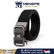 MENSPE Men Belt Outdoor Tactical Belt Quick Release Buckle Belt Nylon Waistband