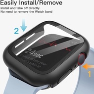 (Expert) Case Apple Watch series 9 45mm 41mm case + tempered glass iWatch