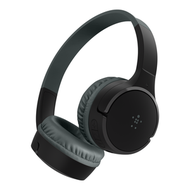 Belkin 兒童耳機 米奇老鼠 黑色 SOUNDFORM Mini 兒童頭戴式無線藍牙耳機 迪士尼100周年限定系列 音量保護 85dB 有線 無線 Zoom 網課 網上教學