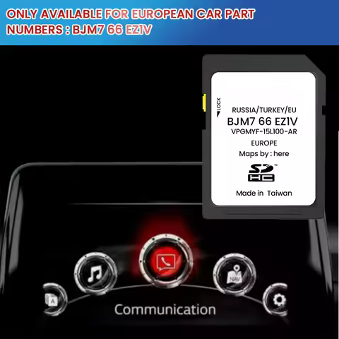 2023 Applicable Cars Mazda Navigation SD Card EZ1V/2 /3/ 6 /CX3 /CX5 /MX5/CX9 GPS SD Card Map Satell