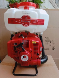 เครื่องพ่นยาอเนกประสงค์ 5HP แบบสะพายหลังอิตาลี่รุ่น B77 เครื่องพ่นลม เครื่องหว่านปุ๋ย หว่านเมล็ด  พร