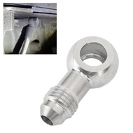 Banjo Fuel Line Connector 8mm to AN?4 Hose Fitting Stainless Steel Male Oil Adapter for Pipeline Flu