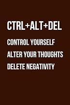 Ctrl+ Alt+ DeL: Lined Notebook: Funny Blank Lined Notebook in Office