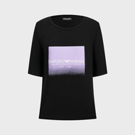 Ea7 Summer Ladies Casual Round Neck Short Sleeve T-Shirt