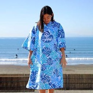 新色追加！日本 TAVARUA 毛巾衣 mana系列 速乾 超細纖維 浴巾衣 沙灘巾 潛水 浮潛 衝浪 輕薄款 龜背葉