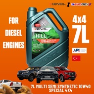 4X4 XENOL HILL SEMI SYNTHETIC ENGINE OIL 10W-40 7 LITRE