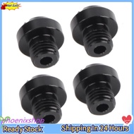 Phoenixshop 2 Pair of  M10x1.25 Rearview Side Mirror Hole Plugs Screw Fits for Ducati Hypermotard Motorcycle Accessories