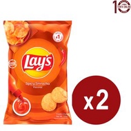 樂事 - 樂事 是拉差辣醬味薯片 Lay's Spicy Sriracha Flavored Potato Chips 2x170克