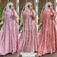 Rayon gamis Code 574.14 by alvaro collection jumbo friendly