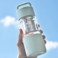 【REEDS x 康寧】晶透手提茶隔耐熱玻璃水壺 480mL