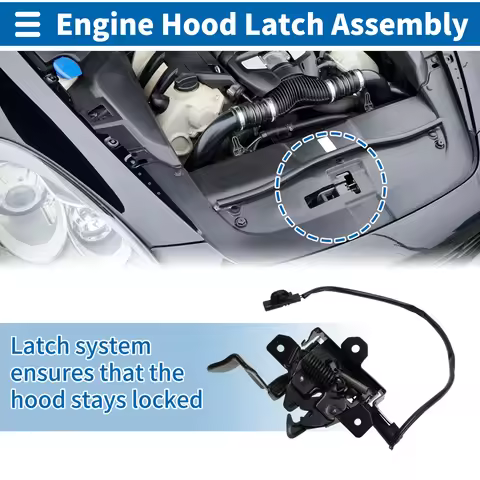 UXCELL Hood Latch Assembly for Kia Soul 20-23 Engine Hood Latch Lock Release No.81130K0000 1 Pc