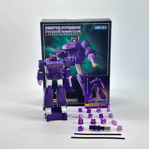 Transformation toys MS-TOYS MS-B32A MSB32A Shockwave Mini G1 Classic Action Robot Robot