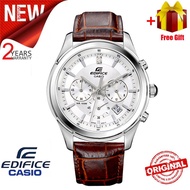 (Bảo hành chính thức 2 năm) Đồng hồ thời trang nam doanh nhân Edifice EFR517 ban đầu Chống nước 100M