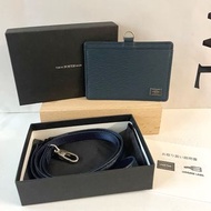 全新！日本Porter Current ID Card Holder/ 日版Porter卡片套 052-02218 (深藍色 Navy)/ 男裝證件套 Tokyo Porter Men's Card 