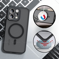 Magnetic Charge Ring Phone Case For Vivo V70 FE 5G 2026 Good Quality Shockproof Frosted Matte Casing