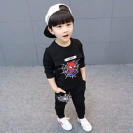 COD FREE ONGKIR SETELAN ANAK SETELAN SWEATER ANAK LAKI LAKI BAJU DAN CELANA PANJANG ANAK BABYTERRY 1