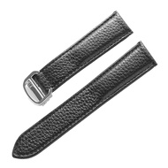 Watch Band For Cartier TANk SOLO Men Lady Deployant Clasp Watch Strap Genuine Leather soft Watch Bra