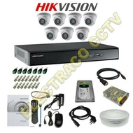 Hikvision 7-CAMERA 2mp CCTV Complete Package