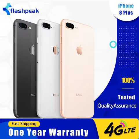 Original Unlocked Apple iPhone 8 Plus 4G LTE Mobile Phone 64GB/256GB 3D Touch True Tone 12MP+7MP 5.5