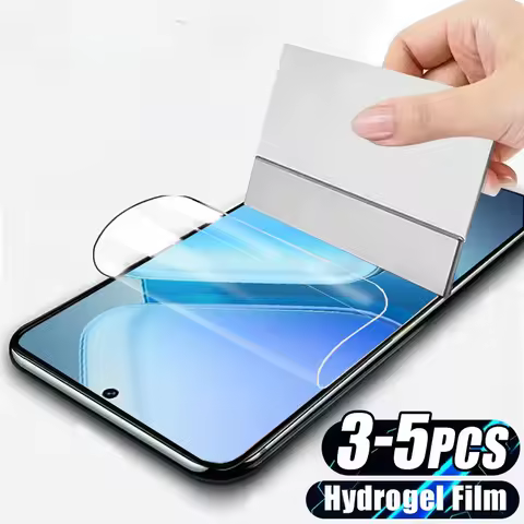 3-5Pcs Hydrogel Film For Vivo iQOO Z9 Turbo Z9X Z8X Z7X Z6X Z5X Screen Protectors For Vivo Y77e Y73t