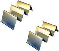 2-Piece Taco Stainless Steel Shelf Set with Bracket and Tray Style Tortillas Burritos Family Gatheri