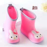 Girls' shoes Casual shoes Basketball shoes Sneakers V46I3 Rain Boots Pink (Children's Boots)
