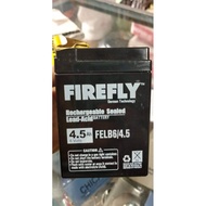 【Ready Stock]】₪firefly 6v/4.5A rechargeble battery available!