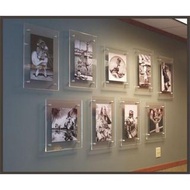 A5/A4/A3 Sandwich Wall Mounted Acrylic Frame / Poster Frame /Advertisement Frame / Certificate Frame