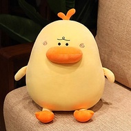 Gấu bông con gà ngố, vịt ngố siêu đáng yêu siêu cute (16cm--->45cm) vải miniso 4 chiều mềm mịn êm ái
