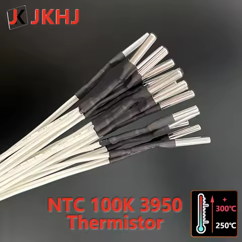 3d Printer Parts HT-NTC B3950 100K Thermistor Temperature Sensor for High Temperature Resistor 3*20M