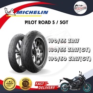 Tayar Michelin Pilot Road 5 5GT (2021-2023) 190/55ZR17 180/55ZR17 190/50ZR17