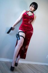 薩臘臻汝：艾妲．旗袍 2023年1月6日 33歲 惡靈古堡4 Ada Wong Cheongsam 圖b