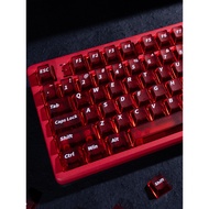 cherry mx keycaps keycap ไทย Chaowanke PC Original Factory Height Front Matte Transparent Transparen