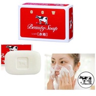 Cow Brand Beauty Soap Red Box 3 bars (Moisturizing) 3x108g japan soap