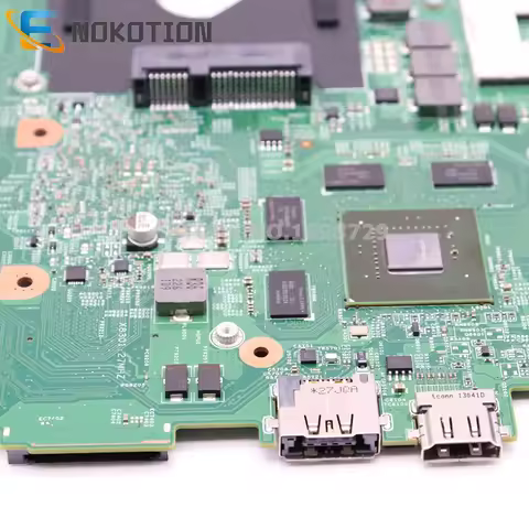 For DELL inspiron 15R N5110 CN-0MWXPK 0MWXPK Laptop motherboard CN-0J2WW8 0J2WW8 Mainboard HM67 DDR3