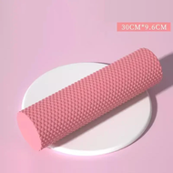 [UU61] Yoga Roller Round EVA Foam Cylinder Hexagonal Roller for Pilates Exercise Enhanced Home Worko