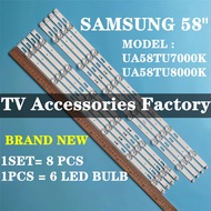 SAMSUNG UA58TU7000K UA58TU8000K TV LED BACKLIGHT BAR READY STOCK UA58TU7000 UA58TU8000 58TU7000K 58T