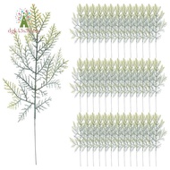 40 Pcs Artificial Cedar Sprigs Faux Cedar  Branches Cedar  Stems Sprigs Picks DIY Accessories for Ch